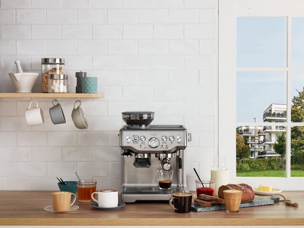 Sage The Barista Express Espresso Machine With Temp Control Milk Jug