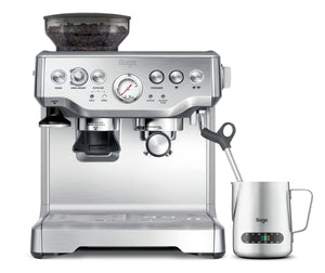 Sage The Barista Express Espresso Machine With Temp Control Milk Jug