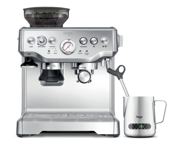 Sage The Barista Express Espresso Machine With Temp Control Milk Jug