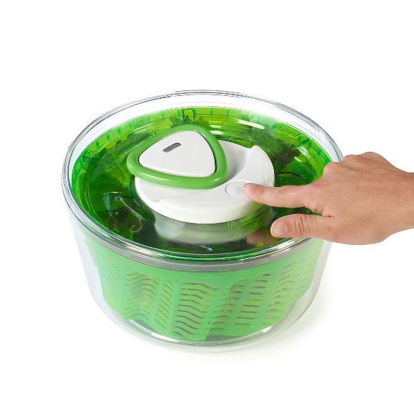 Zyliss Easy Spin 2 Salad Spinner Green Small