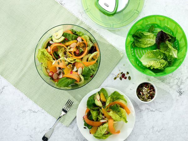 Zyliss Easy Spin 2 Salad Spinner Green Large