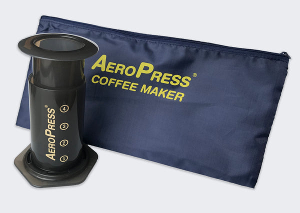 Aeropress Coffee Maker + Tote Bag + Filters Bundle