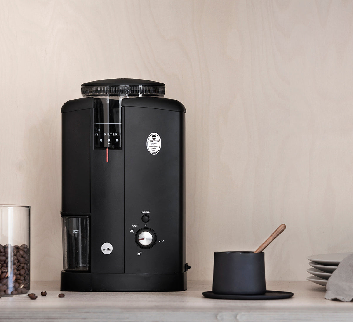 Wilfa Svart Aroma Coffee Grinder (Black) – Peyton & Tyler